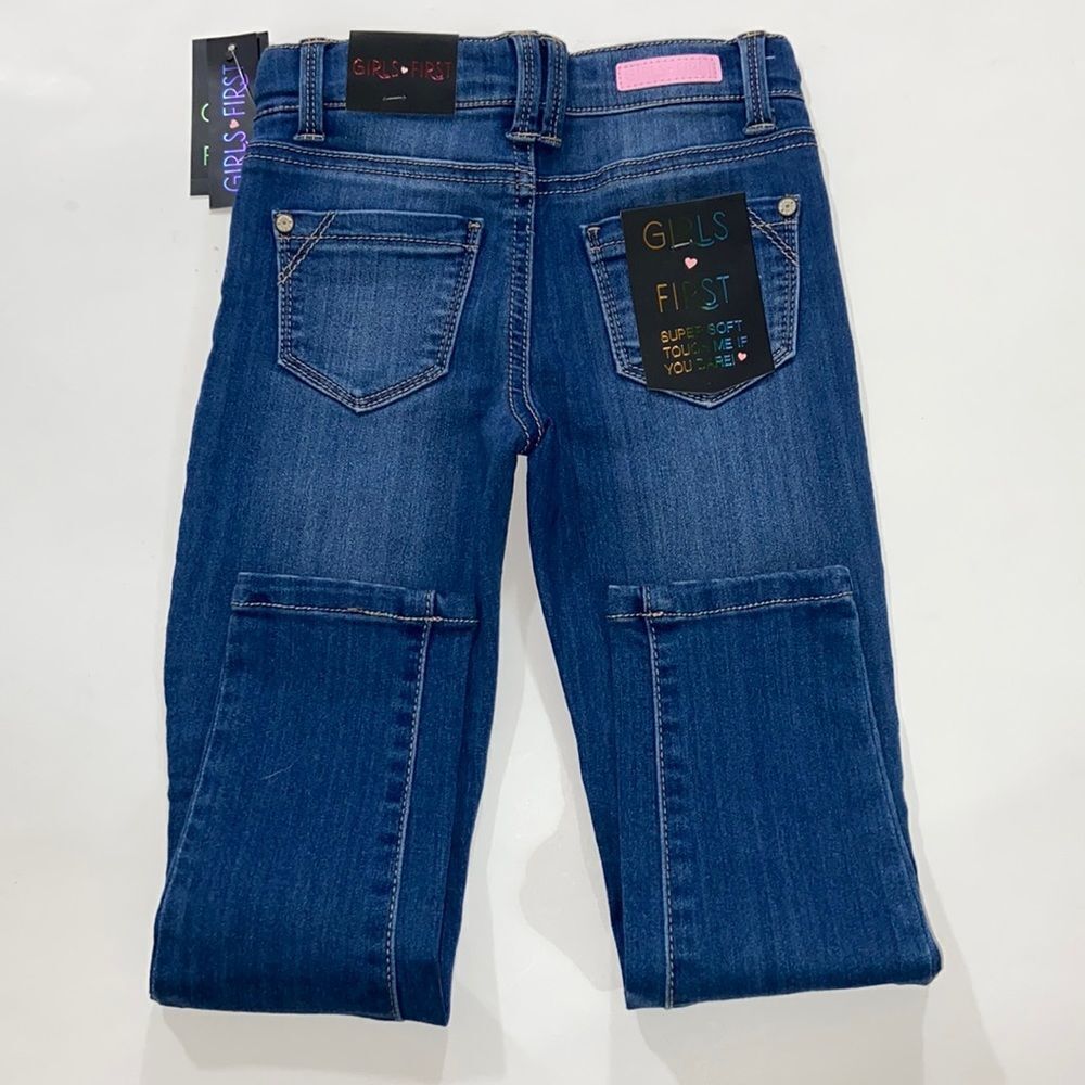 GIRLS FIRST GIRL JEANS SIZE SIZE 4